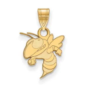 10k Gold Georgia Institute of Technology Small Pendant