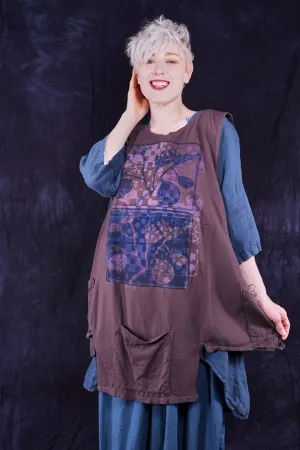 1437 Flower Pot Top Sparrow-P