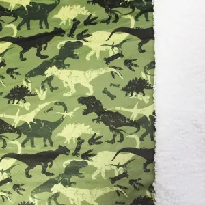 1.55M REMNANT DINOS SHERPA BACKED CUDDLE FLEECE SALE