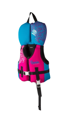 2025 Ronix August - Girl's CGA Life Vest Inf /Toddler (Up to 30lbs)