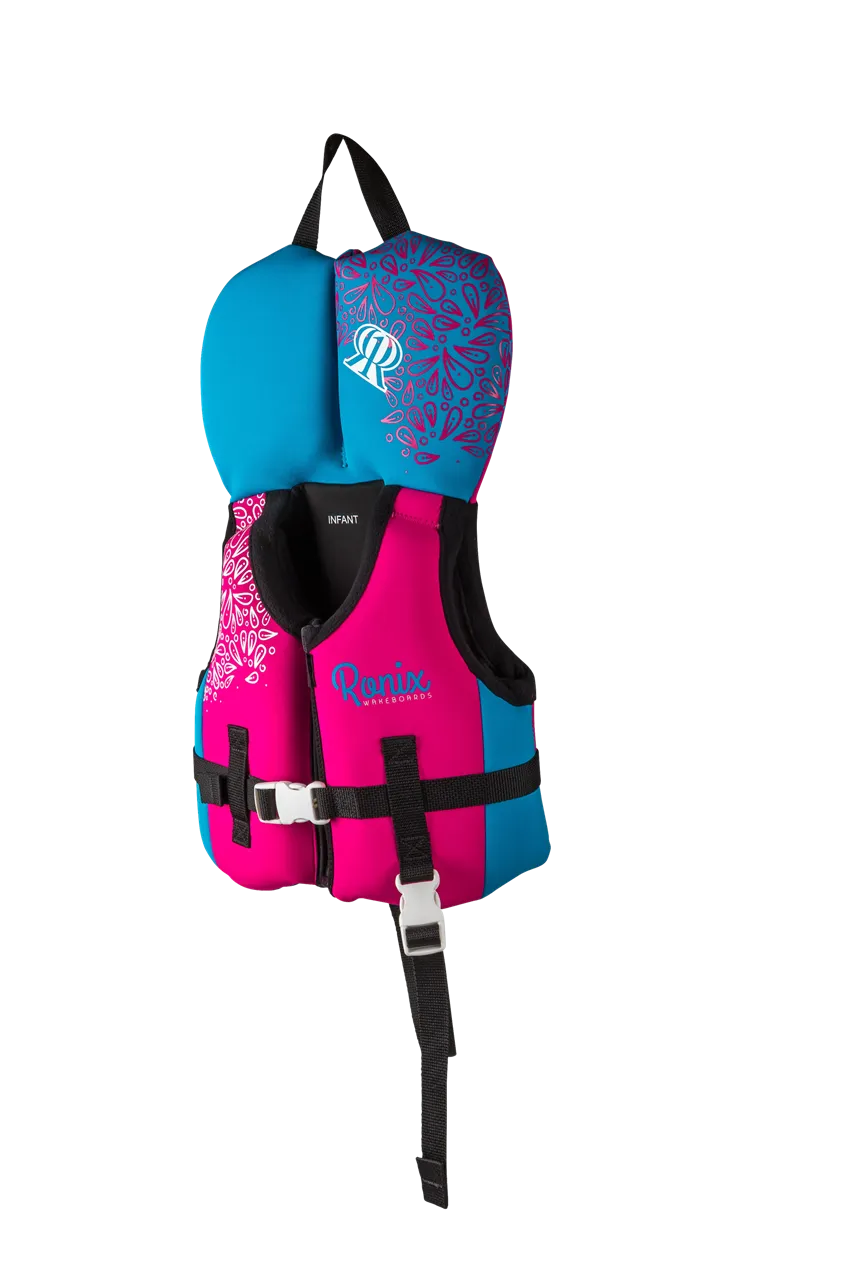 2025 Ronix August - Girl's CGA Life Vest Inf /Toddler (Up to 30lbs)