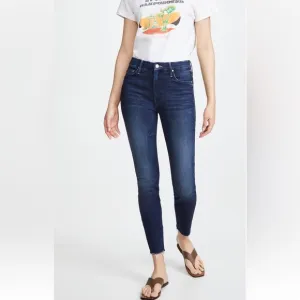 273 MOTHER High Waisted Looker Ankle