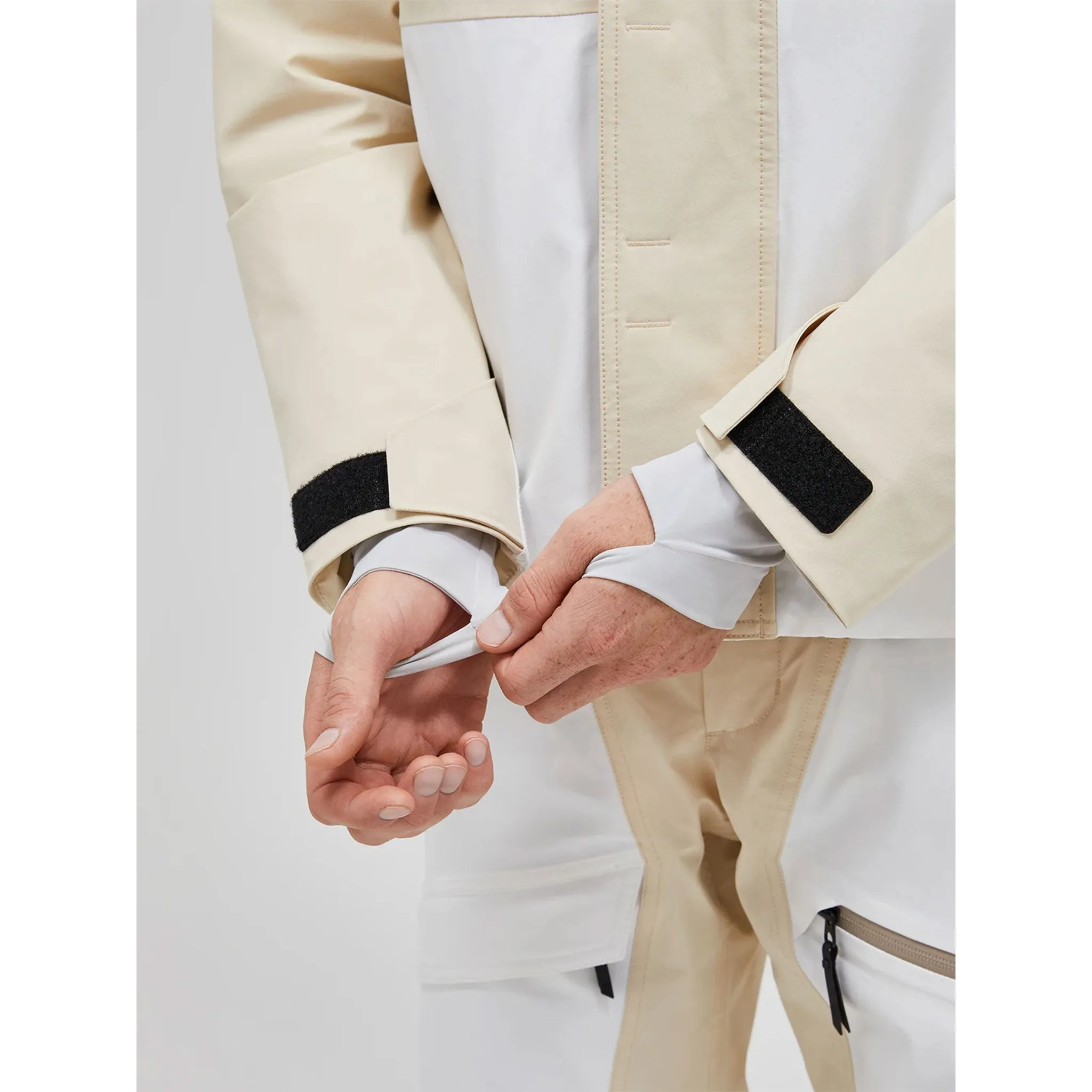 2L Stretch Ski Jacket in Sand