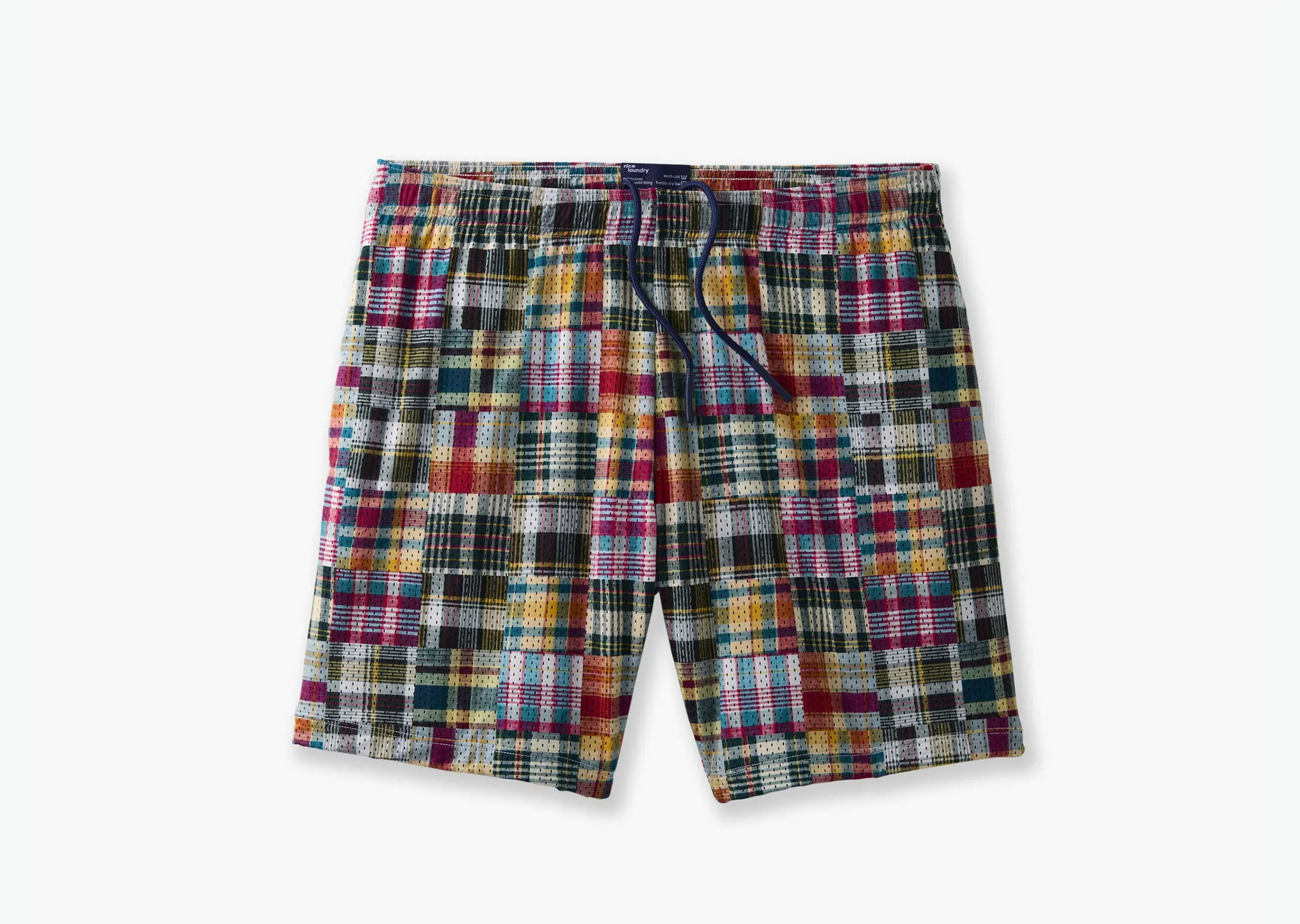 6" Pocket Lounge Short ~ Madras