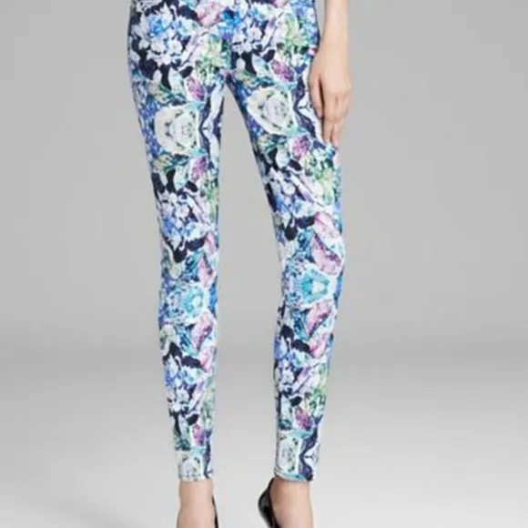 7 for all mankind 7FAM Skinny Jeans Women's Floral Print