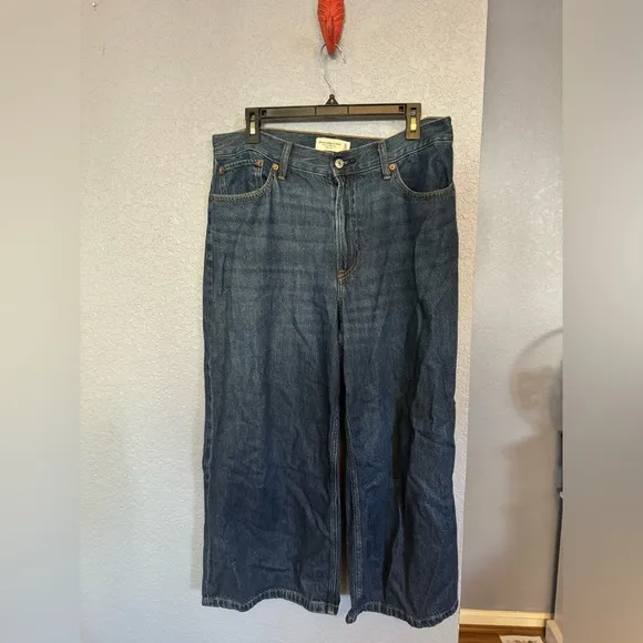 Abercrombie and Fitch &quot;The Crop Wide Leg High Rise&quot;