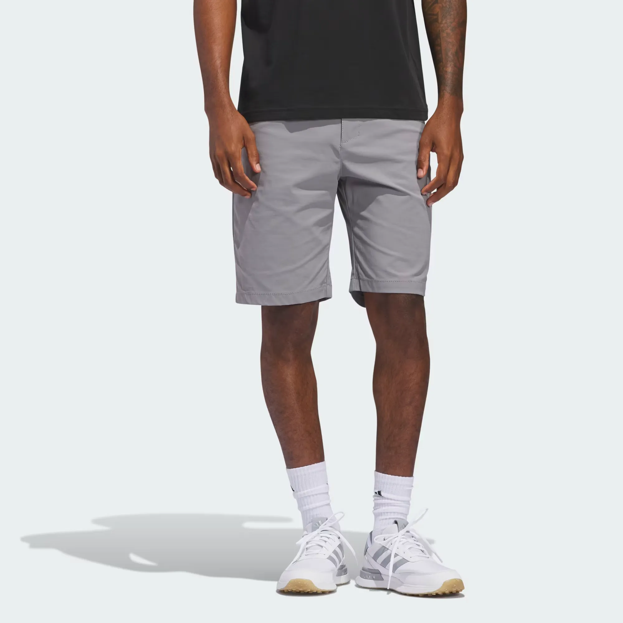 Adidas Mens Ultimate365 5-Pocket Golf Shorts - Grey Three
