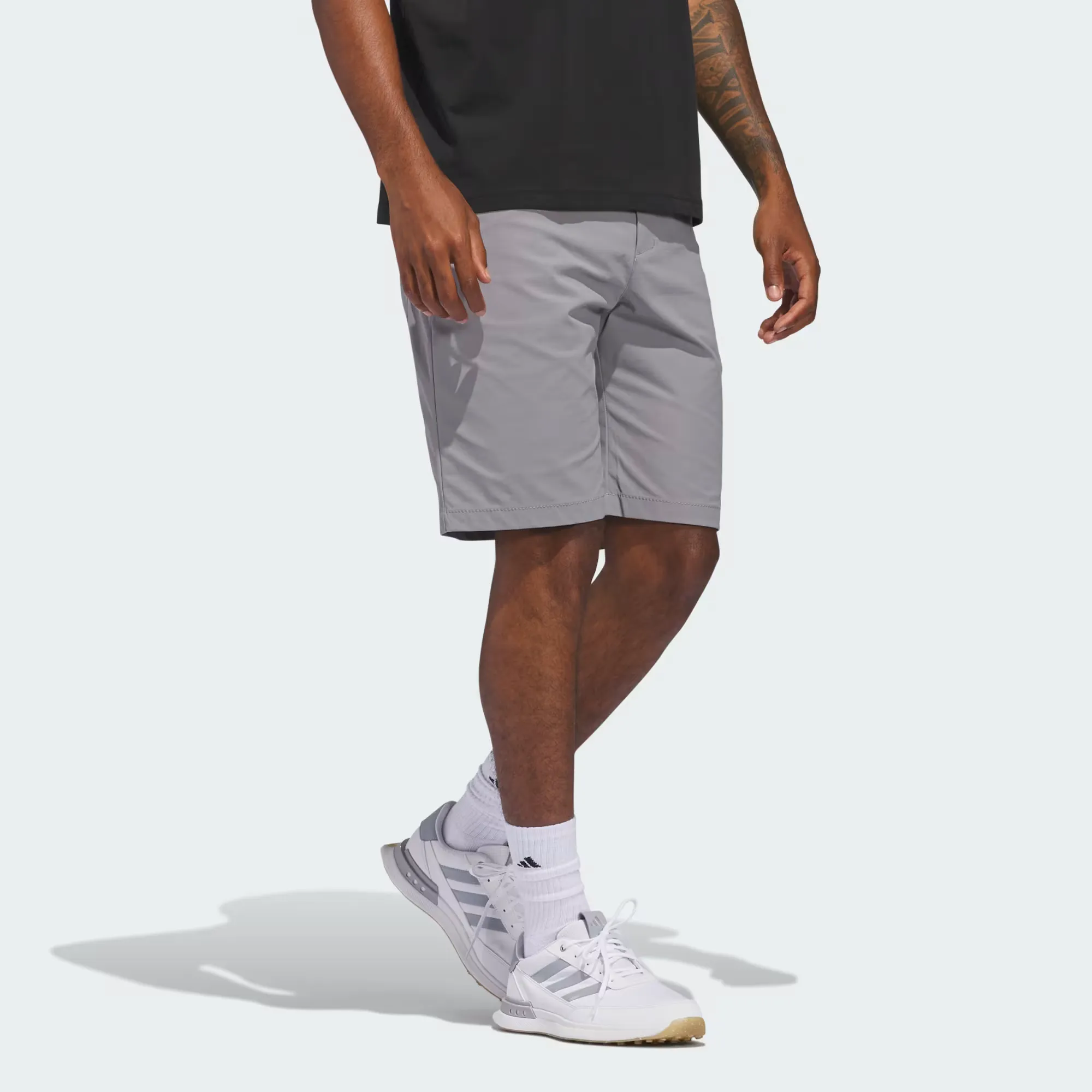 Adidas Mens Ultimate365 5-Pocket Golf Shorts - Grey Three