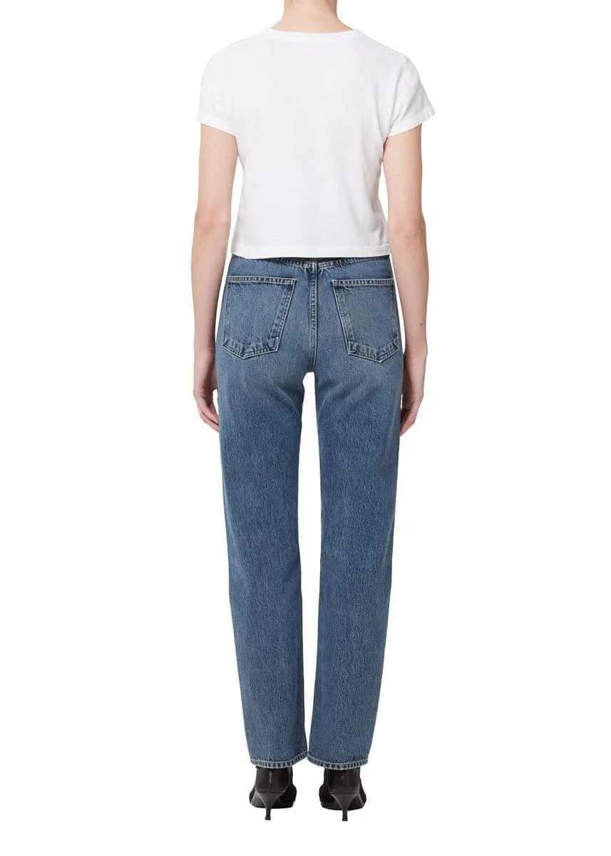 Adine Shrunken Tee (White)