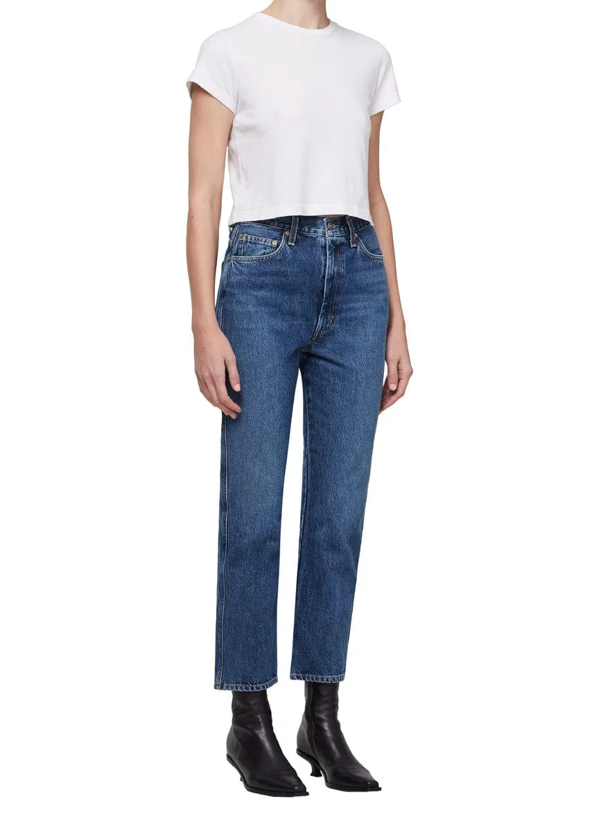 Adine Shrunken Tee (White)