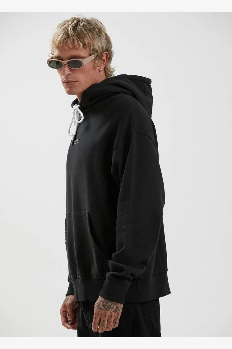AFENDS SUPPLY - RECYCLED HOODIE - BLACK
