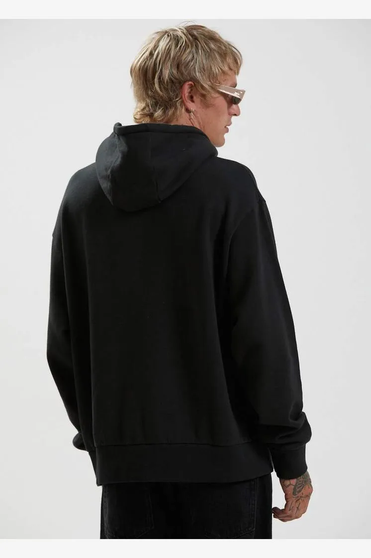 AFENDS SUPPLY - RECYCLED HOODIE - BLACK