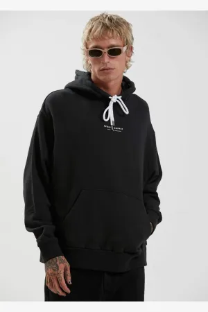 AFENDS SUPPLY - RECYCLED HOODIE - BLACK