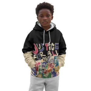 African Stand Firm Kid Hoodie Justice For All DT03