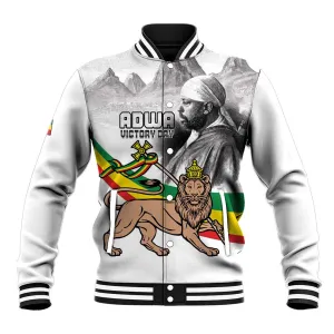 African Victory Menelik II Baseball Jacket Battle Of Adwa LT15