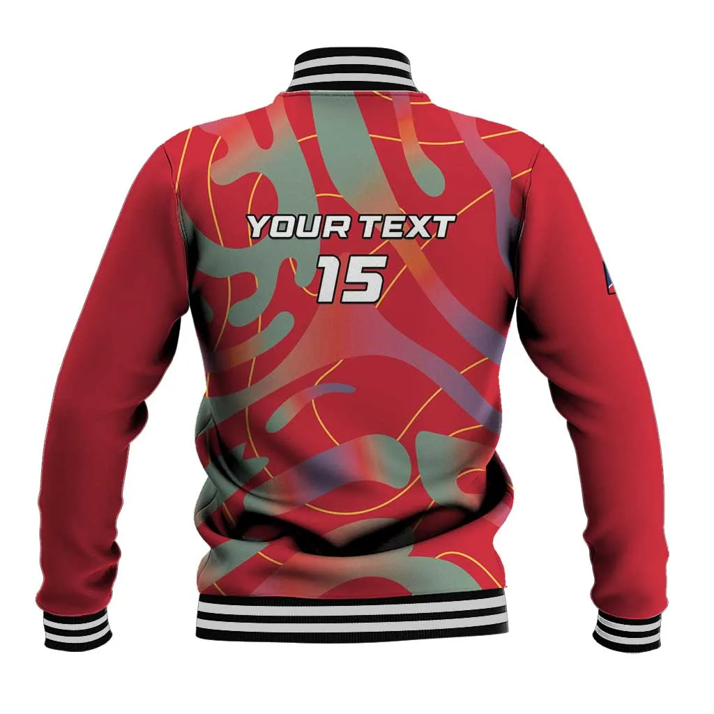 Afro Namibia Football Custom Baseball Jacket Go Namibia Warriors - Sporty Style LT15