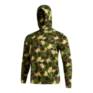 Airtex Long Sleeve Hooded Shirt