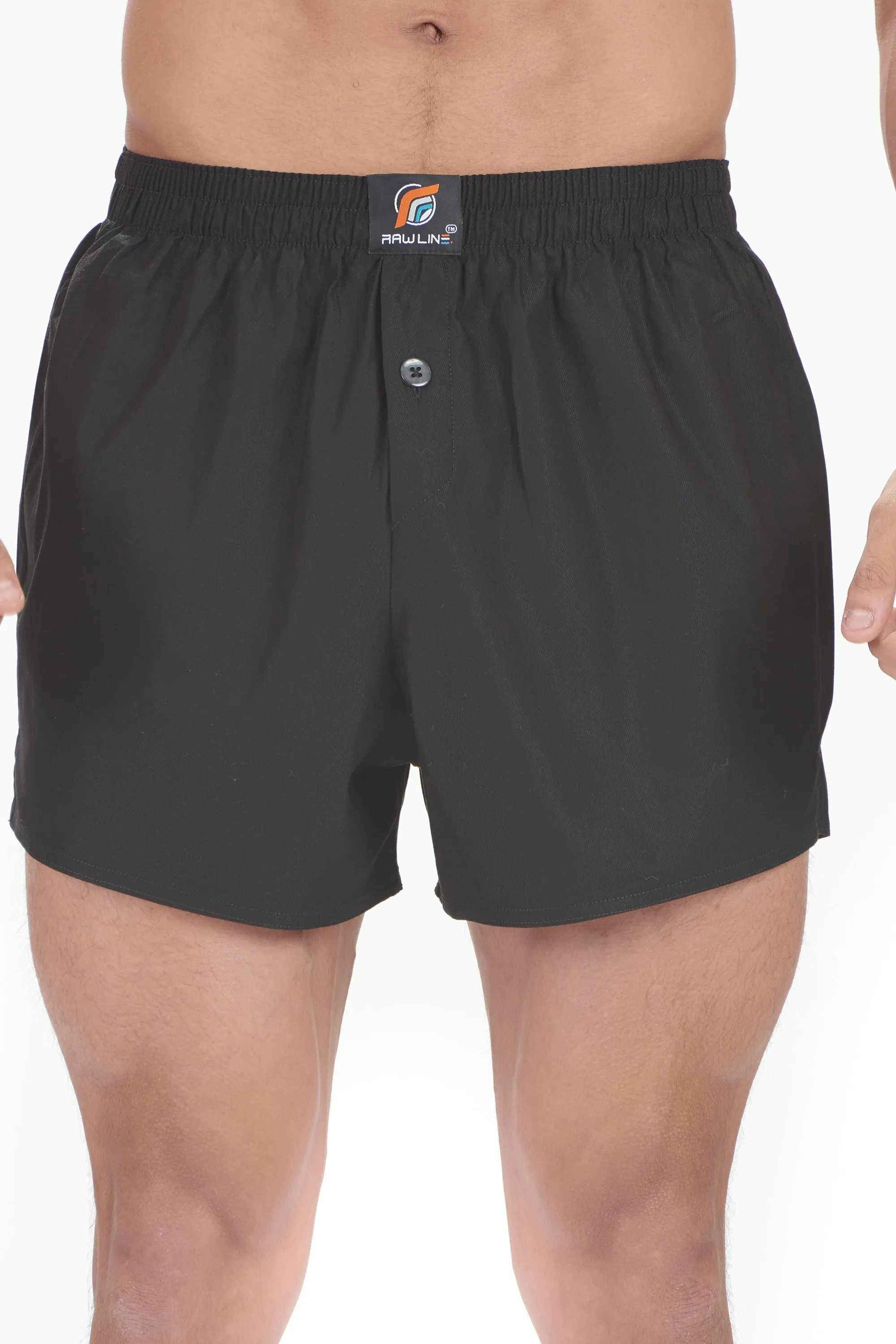 Airy Black Boxers