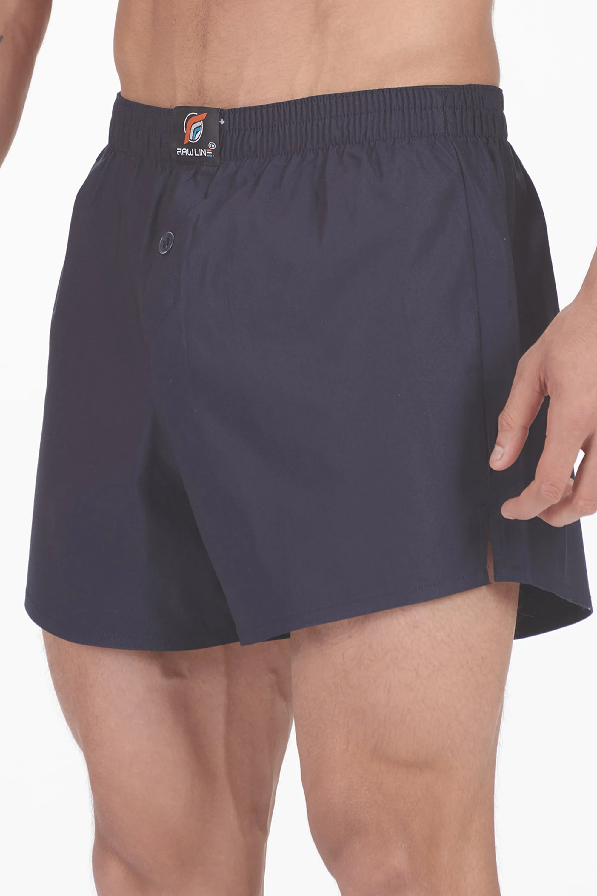Airy Dark Blue Boxer