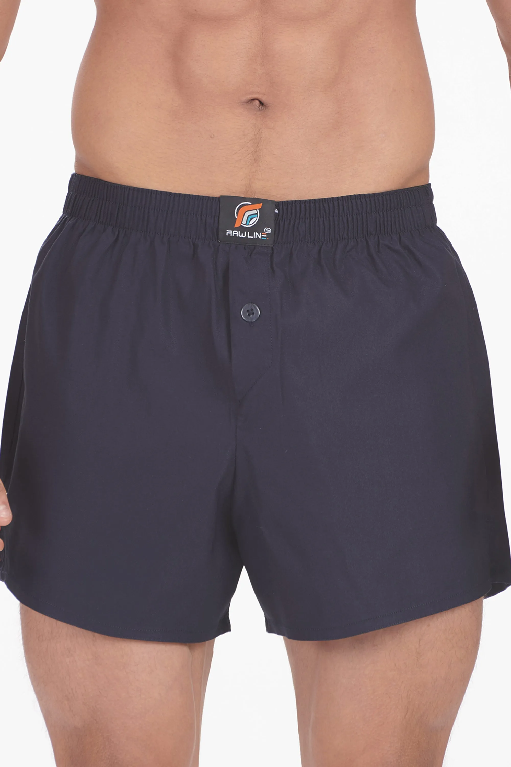 Airy Dark Blue Boxer