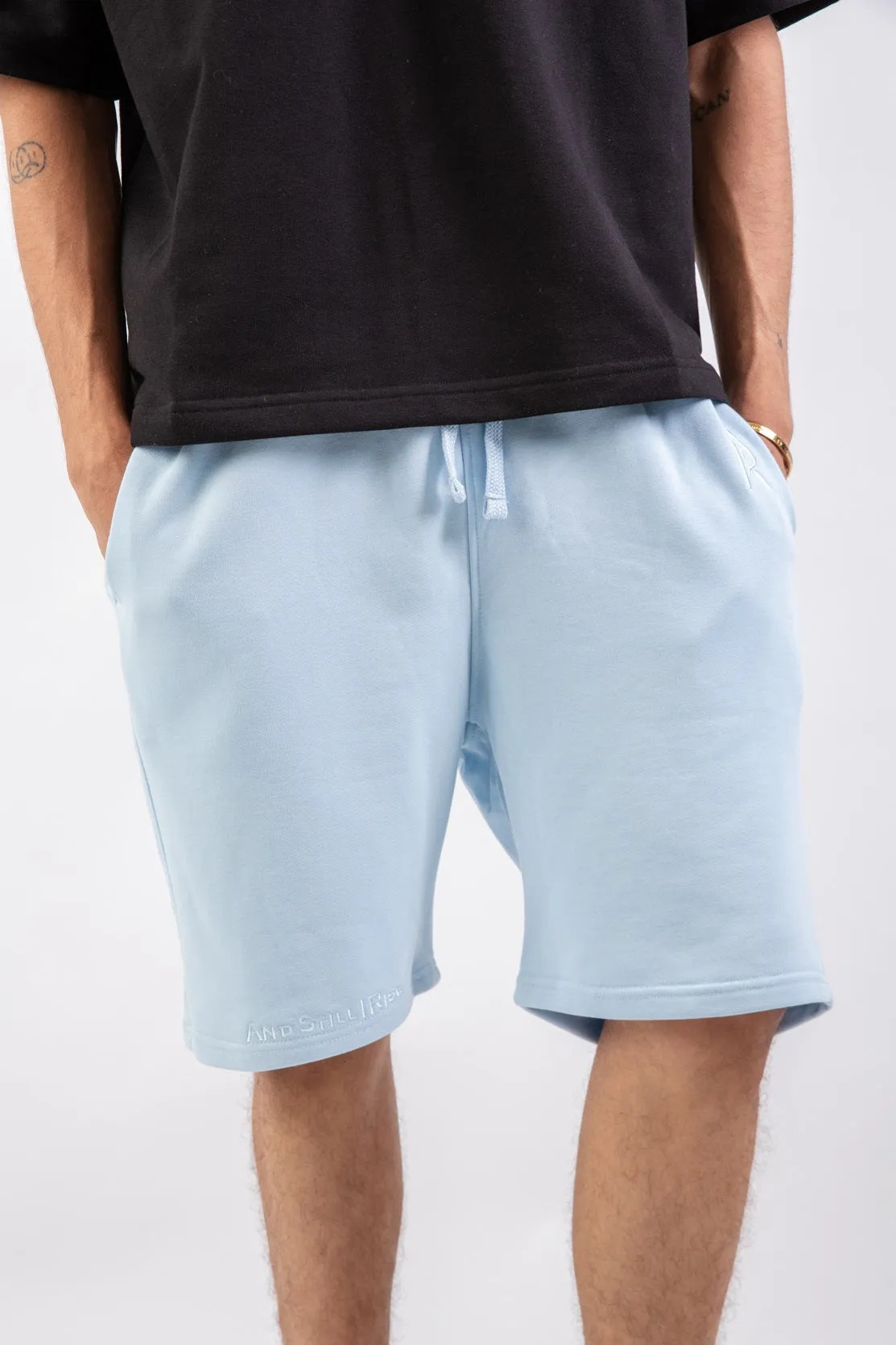 Airy Shorts-Denim Dream