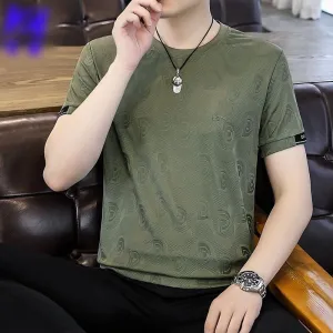 Alessio – Luxurious Silk Short Sleeve Top for Men