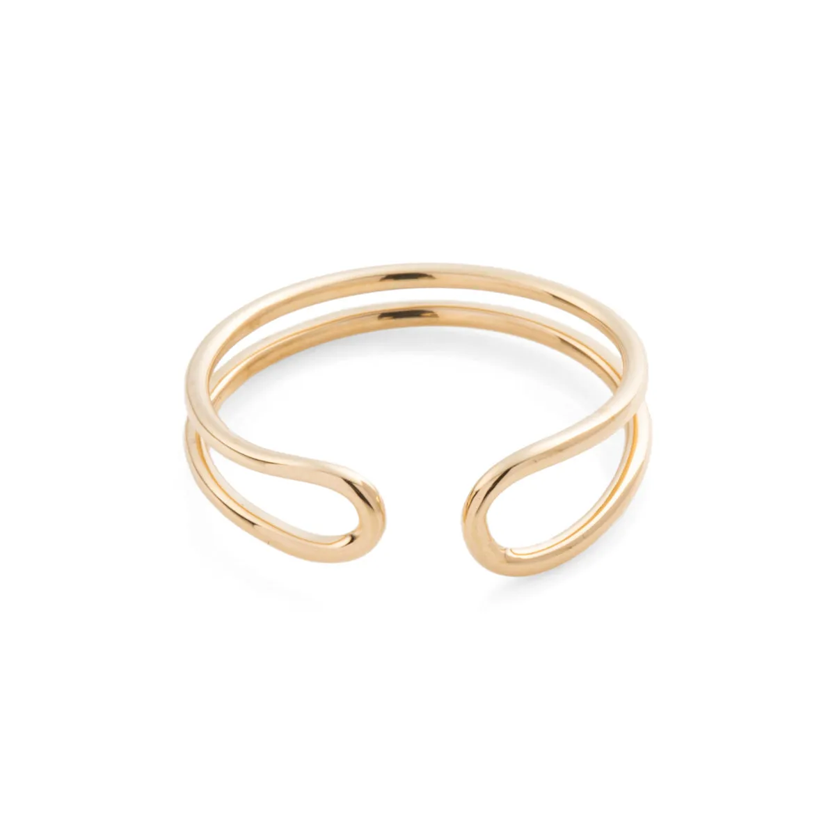ALL ABOUT BASICS Double Line Ear Cuff