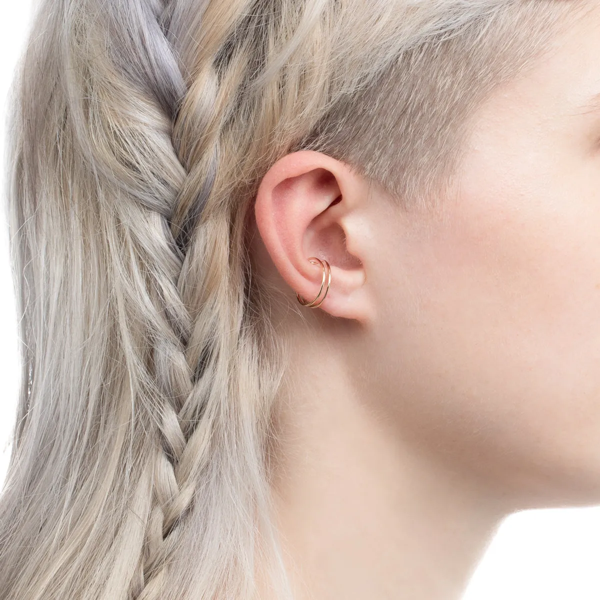 ALL ABOUT BASICS Double Line Ear Cuff