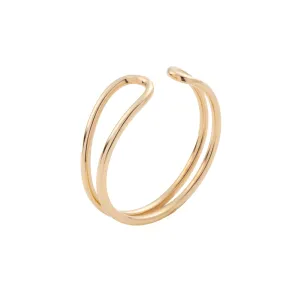 ALL ABOUT BASICS Double Line Ear Cuff