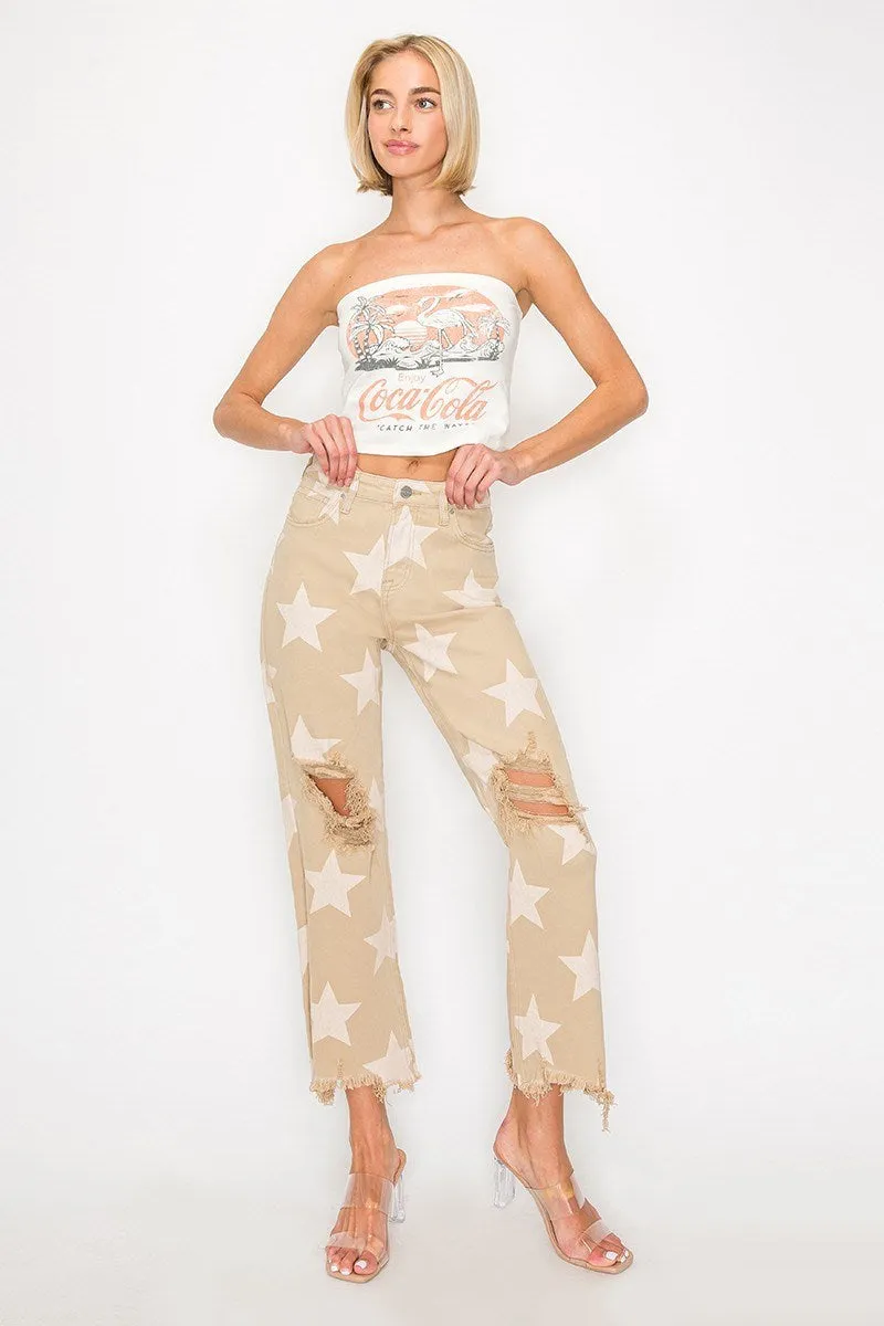 All Star Jeans in Khaki