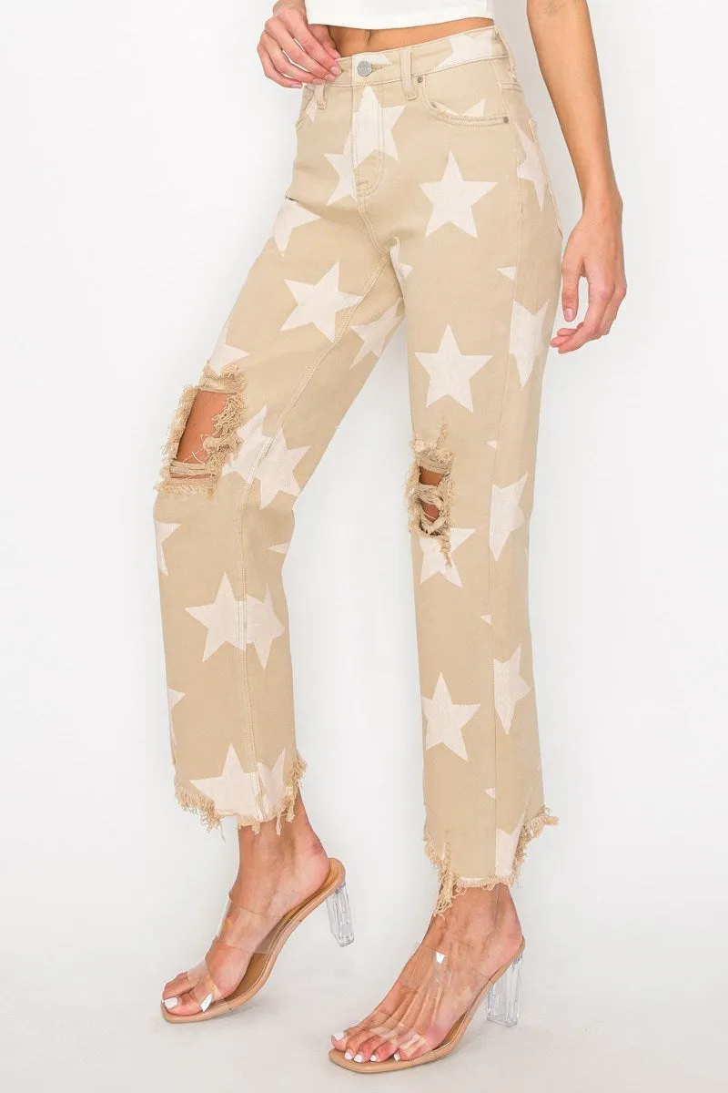 All Star Jeans in Khaki