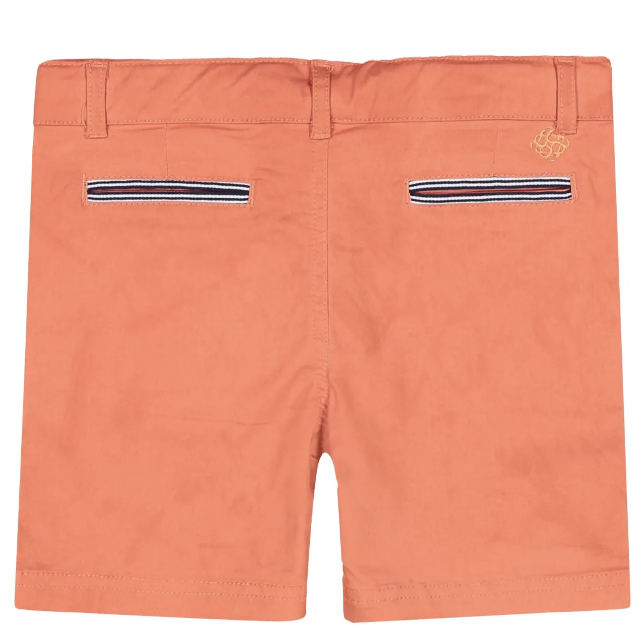 Andy & Evan Boys Twill Shorts - Coral
