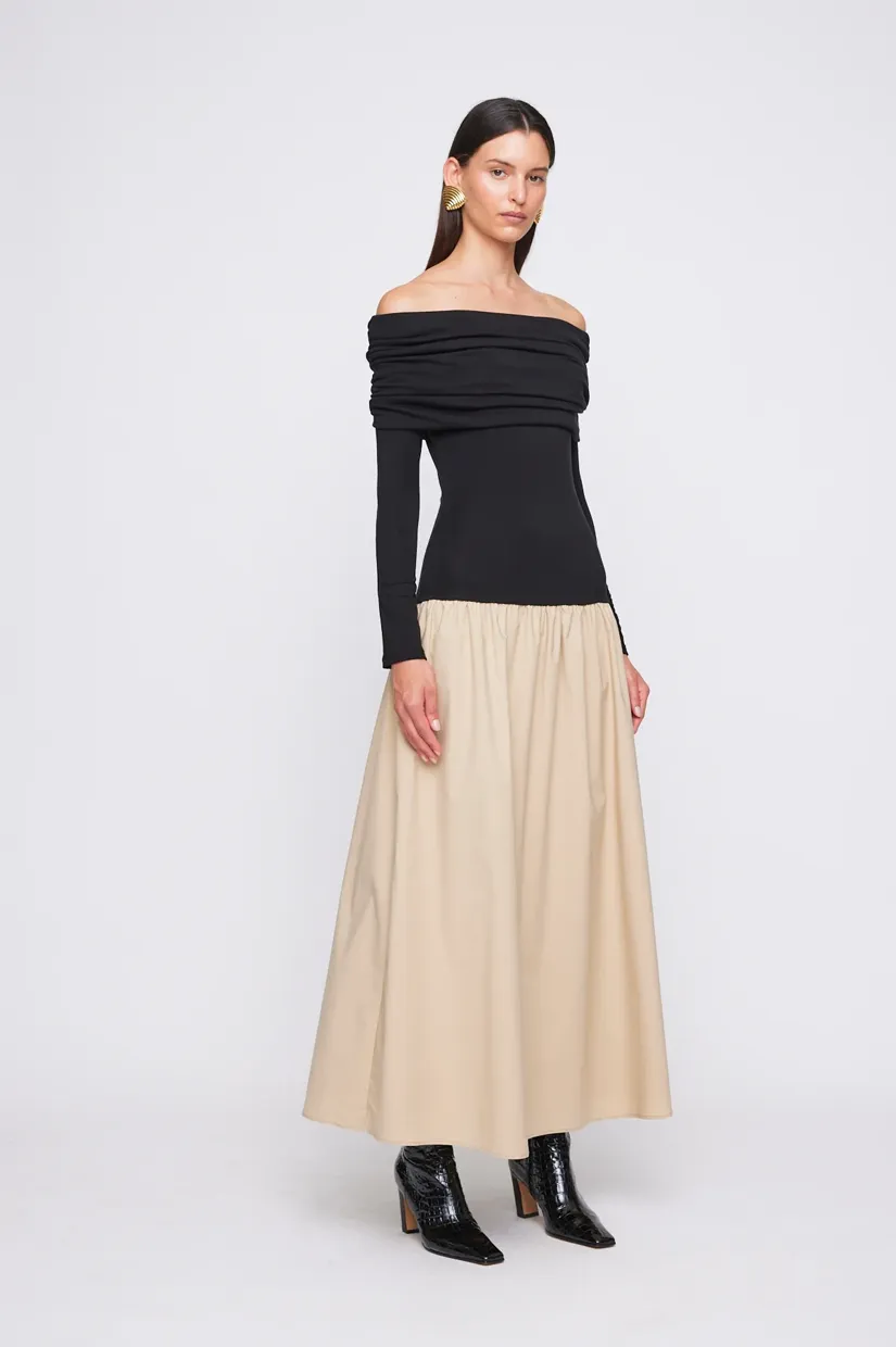 Anna Quan Morgan Dress -Latte/Shade