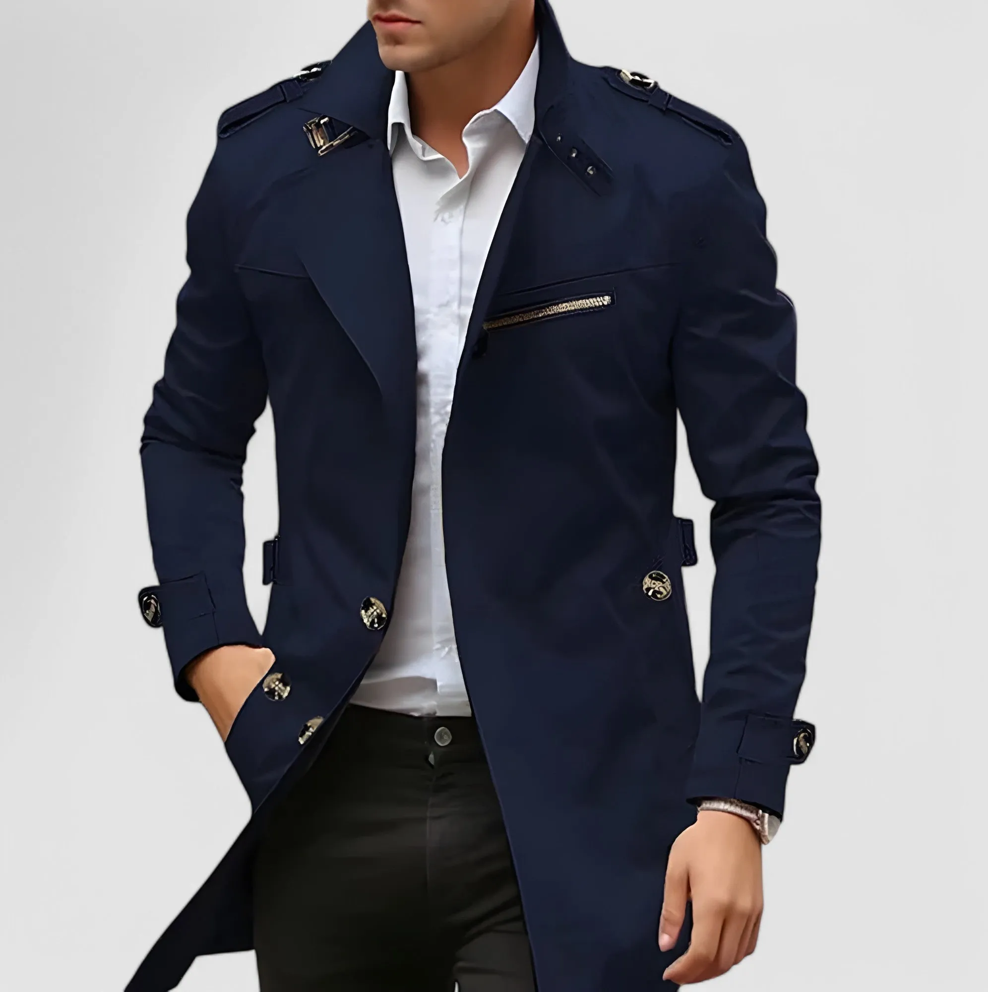 Ares | Military Inspired Elegant Coat
