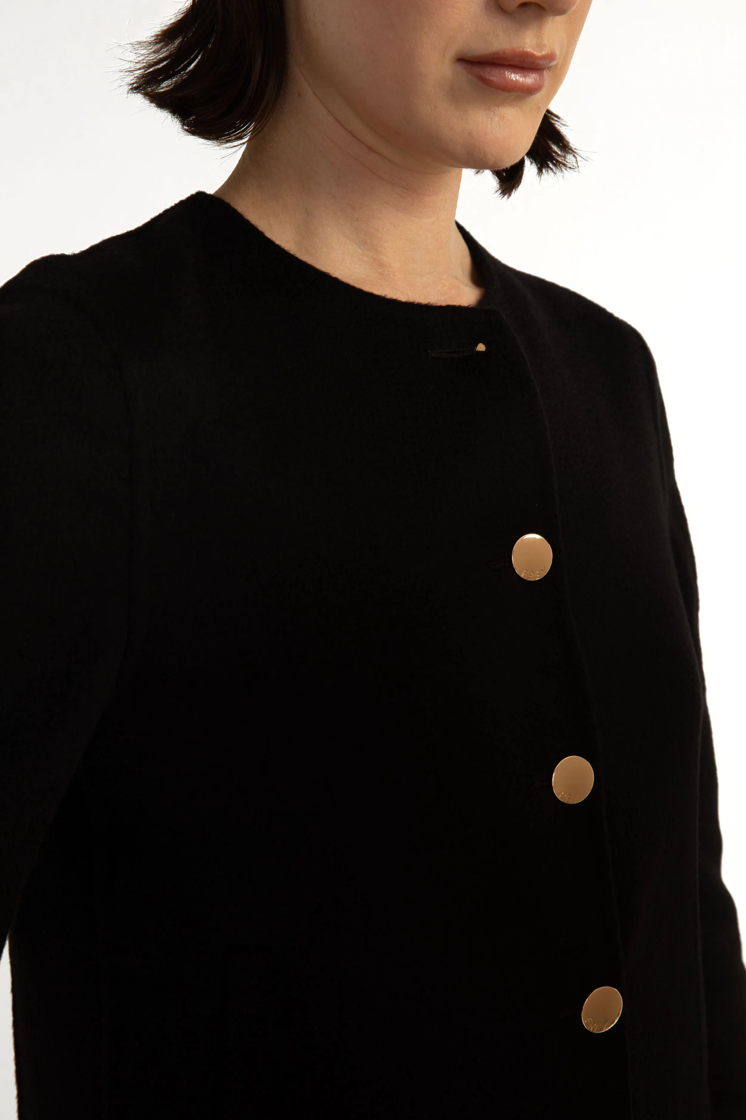 Arvika Jacket - Cropped jacket in black