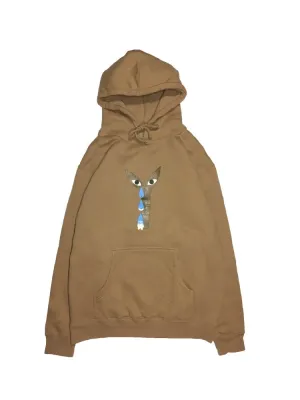 Aya’s frozen tears hoodie bark brown