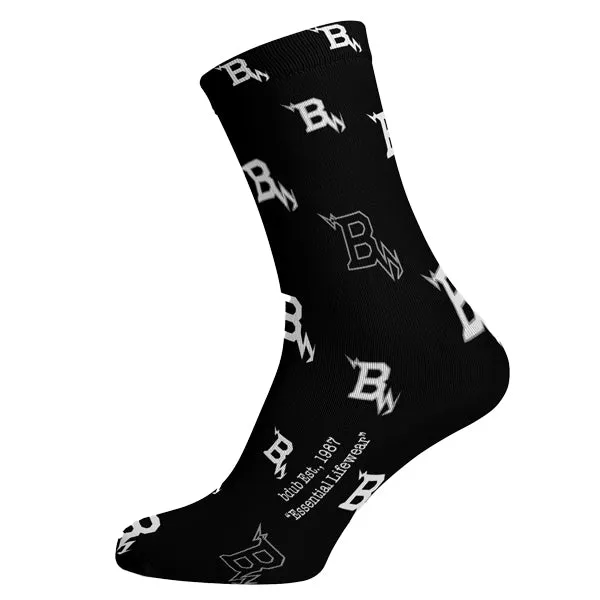 B Lightning "Crew" Socks