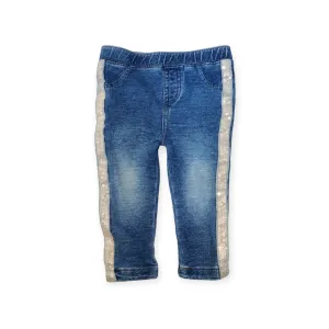 BABY GIRL SIZE 9 MONTHS - HEIDI KLUM, Soft Jeggings EUC B47