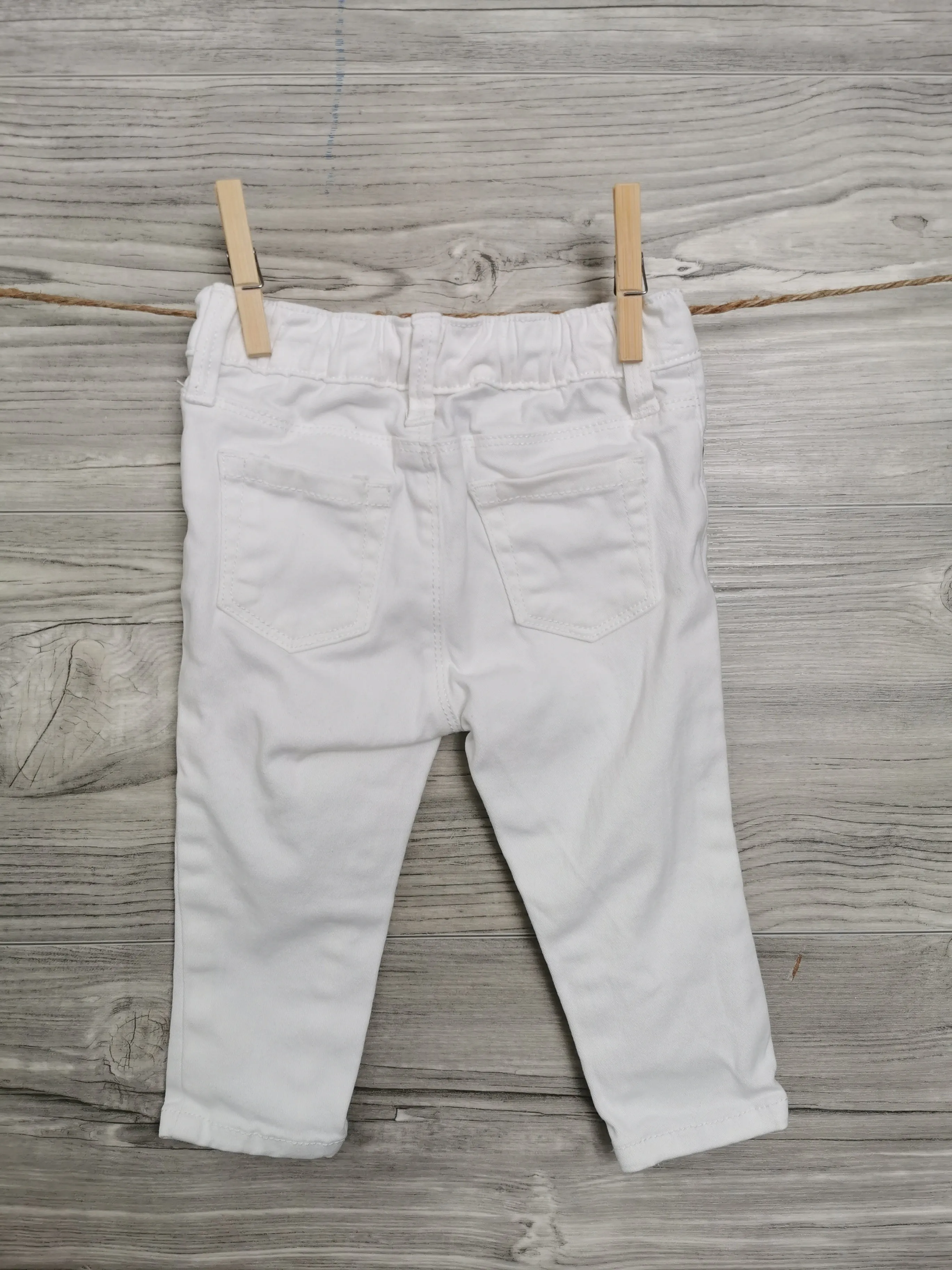 BABY GIRL SIZE 9 MONTHS - SOMETHING NAVY, Designer Fashion, White Skinny Jeans NWOT B35