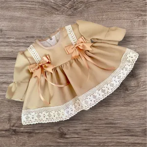 Baby Girls Frilly Lace Dress