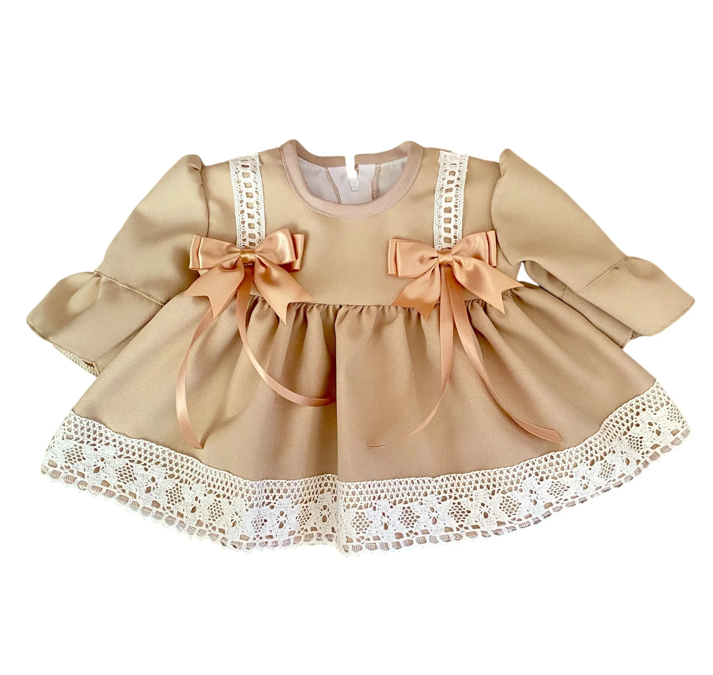 Baby Girls Frilly Lace Dress