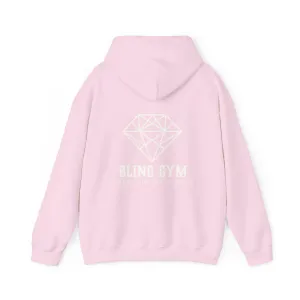 Baby Pink| Bling Gym Pump Cover| Gym Hoodie| Hooded Sweatshirt| Loungewear| Airport Outfit| Oversized Hoodie