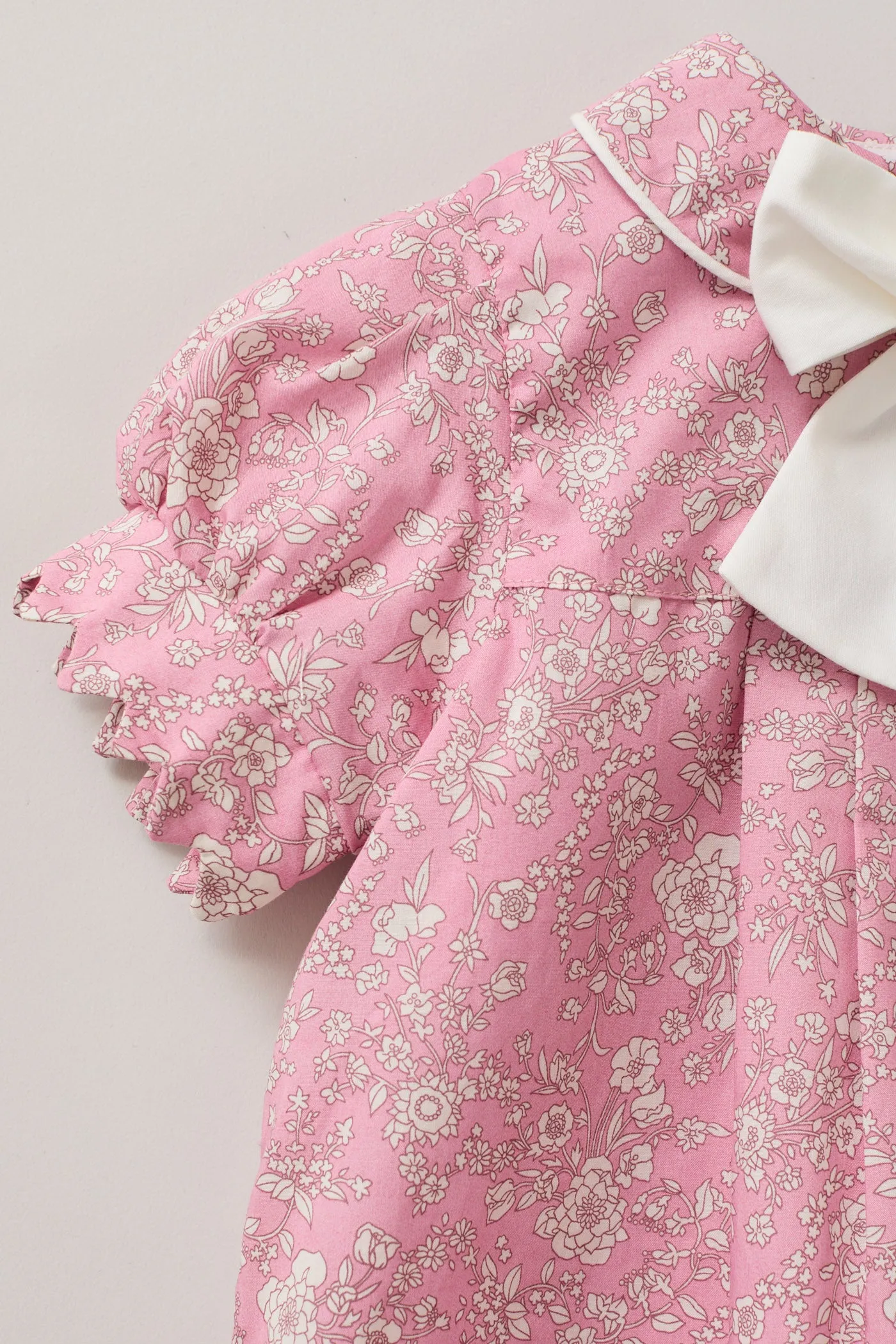 Baby Zigzag Dress Cambridge Floral Liberty