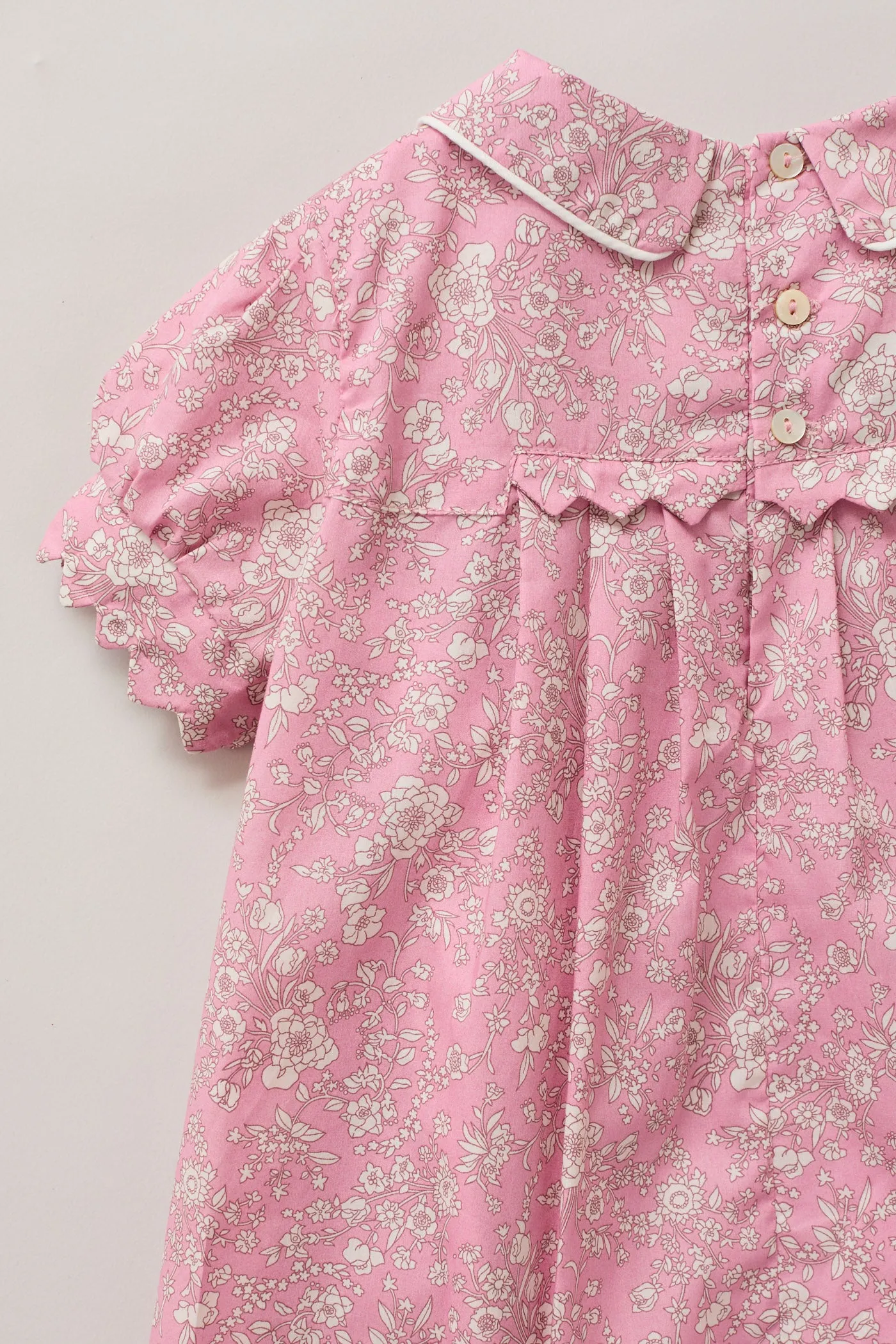 Baby Zigzag Dress Cambridge Floral Liberty