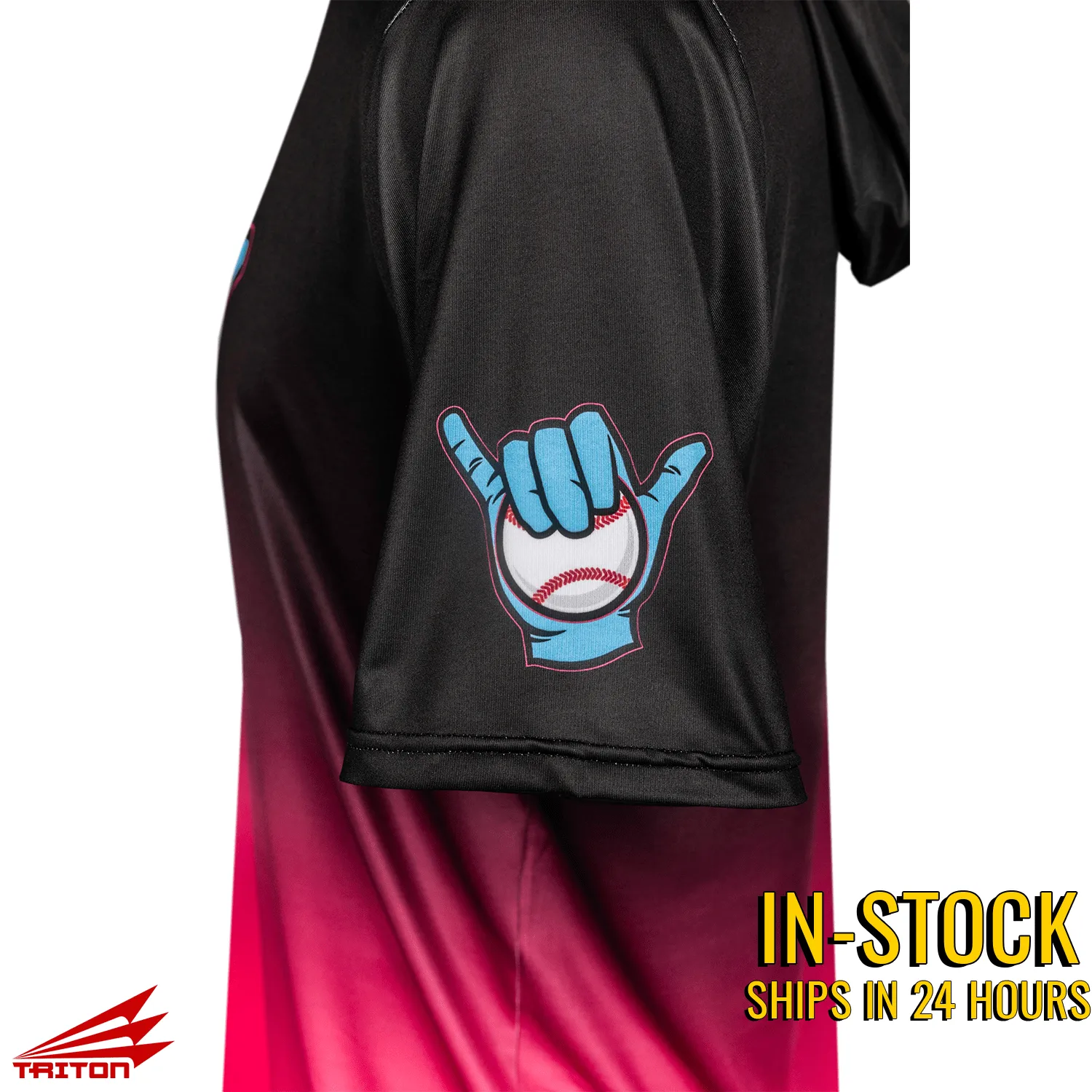 Baseball Dudes Pro Premier Short Sleeve Hoodie