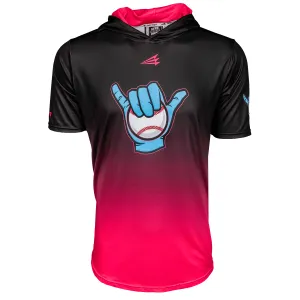 Baseball Dudes Pro Premier Short Sleeve Hoodie
