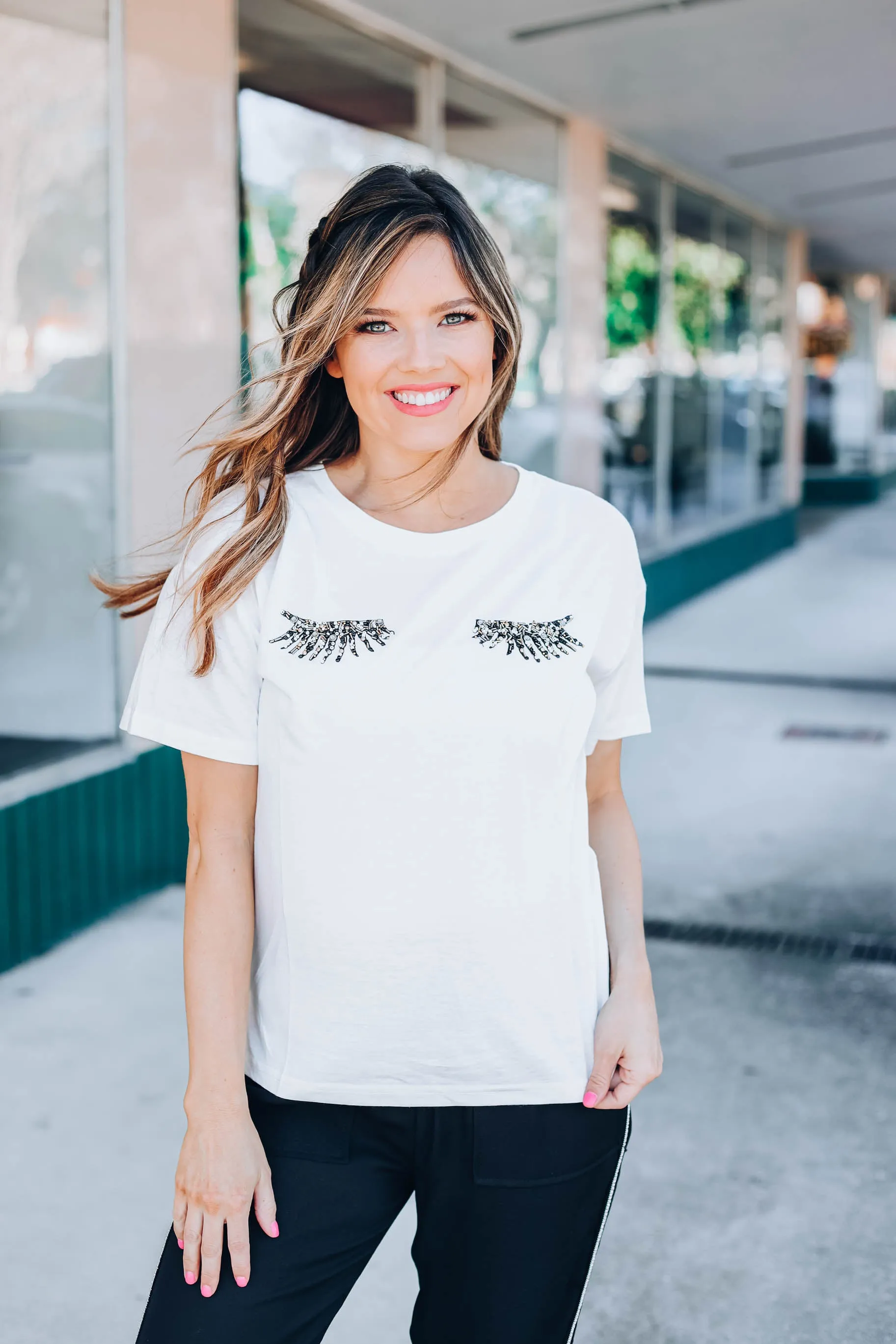 Be Mine Top - White