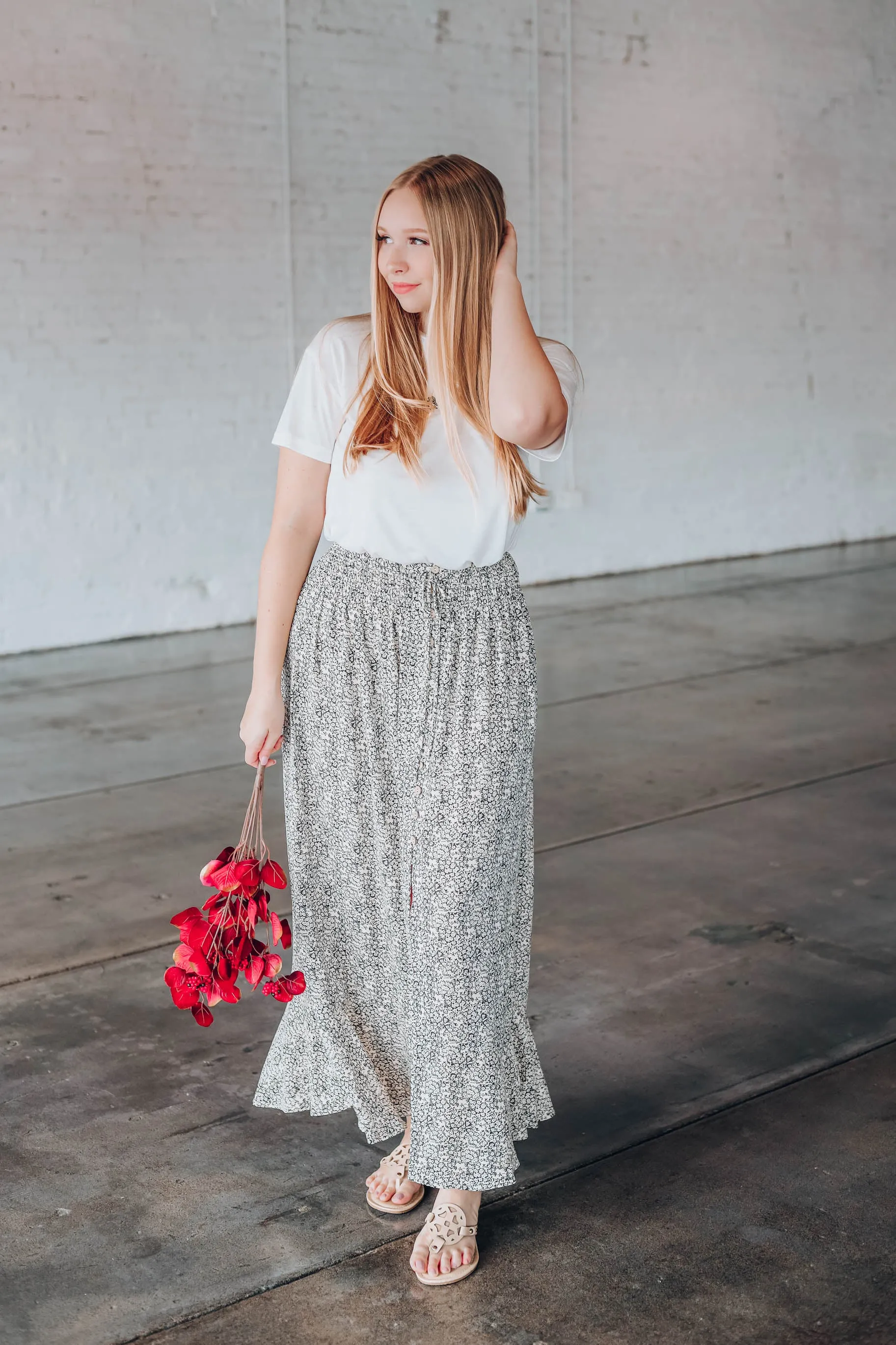 Be Mine Top - White