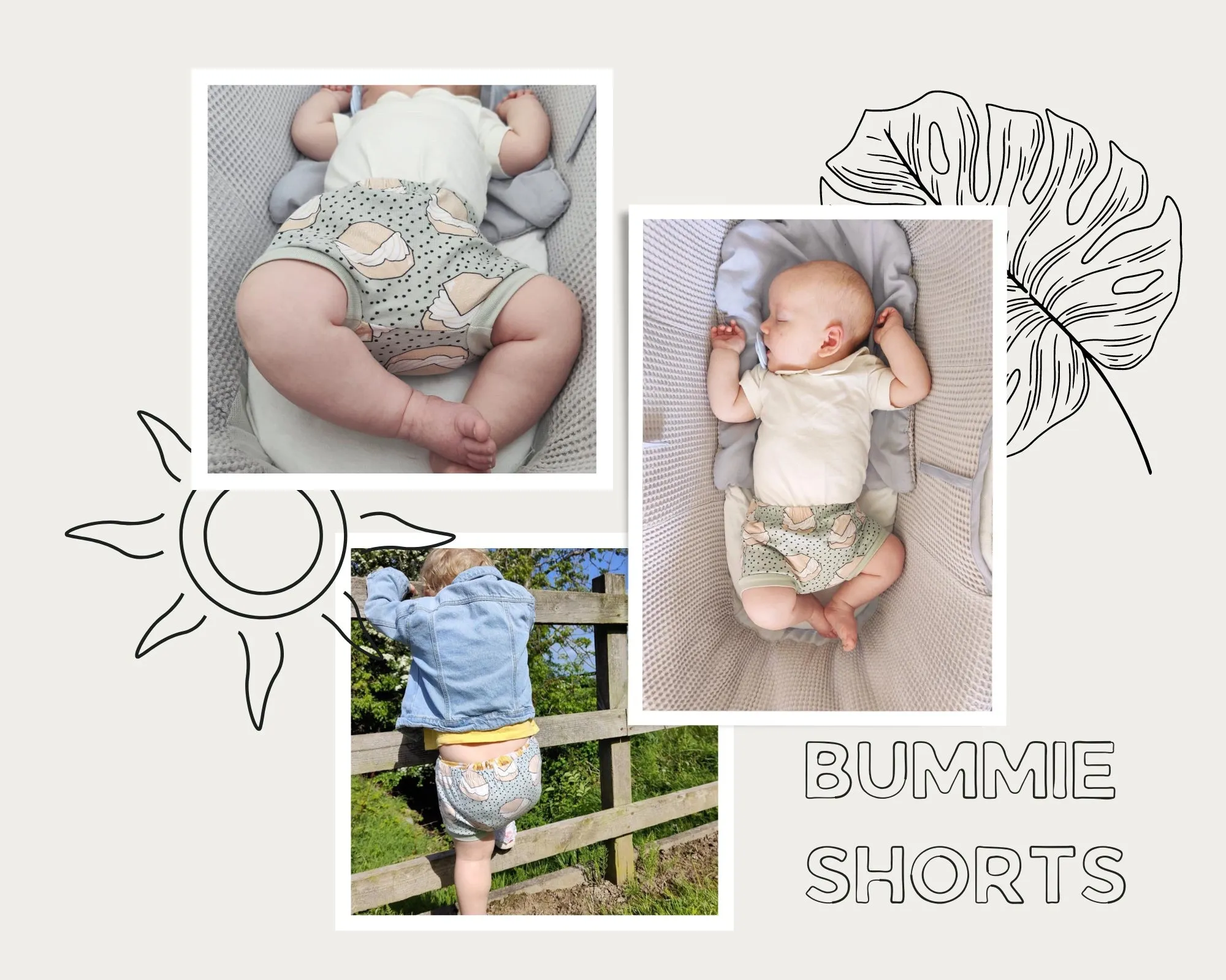 BEACH BUMMIE SHORTS