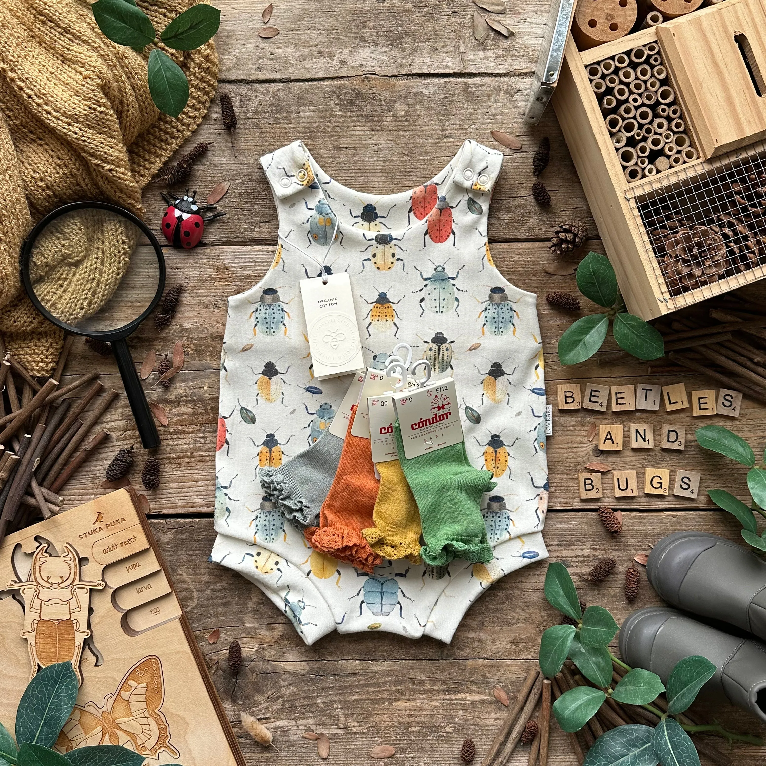 Beetles   Bugs | Style With Bee | Socks
